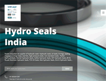 Tablet Screenshot of hydrosealsindia.com